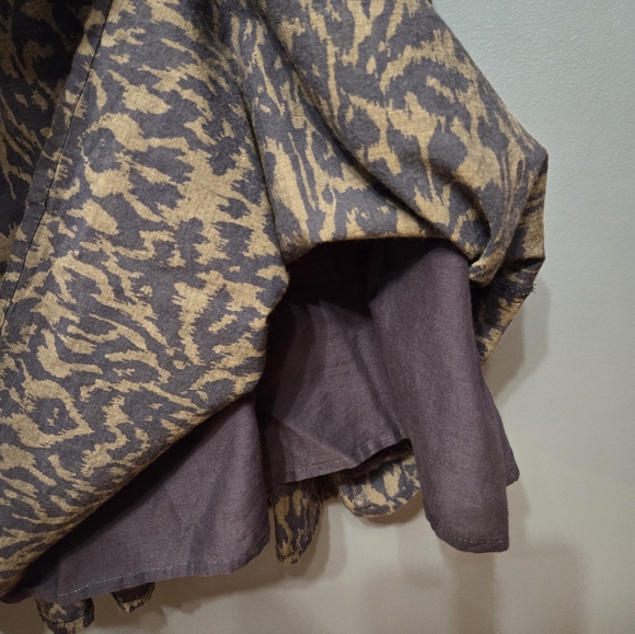 Strappy Blue Printed Dress - Picture 5 of 6